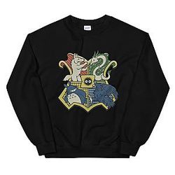 Ghibli Studio Sweatshirts - Characters As Hogwarts House Pullover Sweatshirt
