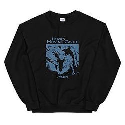Ghibli Studio Sweatshirts - Howl’s Moving Castle Pullover Sweatshirt