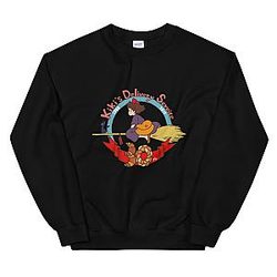 Ghibli Studio Sweatshirts - Kiki’s Delivery Service Pullover Sweatshirt