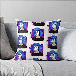 Sally Face Pillows - Sally Face Valentines (Hard Outline) Throw Pillow RB0106 [ID9129]
