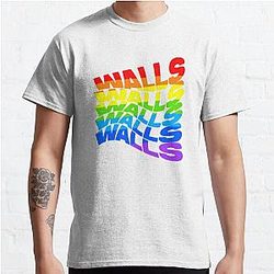 Louis Tomlinson T-Shirts – Tomlinson rainbow Classic T-Shirt [ID12523]