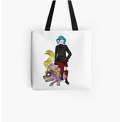 Sally Face Bags - Sally Face Unicron All Over Print Tote Bag RB0106 [ID9290]