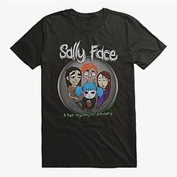Sally Face Dark Mystery Unfolding Signature T-Shirt 