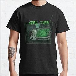 Sally Face T-Shirts - Game Over, SallyFace... Classic T-Shirt RB0106 [ID7898]