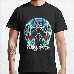 Sally Face T-Shirts - Sally Face Classic T-Shirt RB0106 [ID7895]