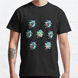 Sally Face T-Shirts - All his masks Classic T-Shirt RB0106 [ID7901]