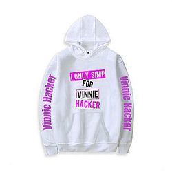 ビニーハッカーパーカーパーカーパーカーパーカー - カジュアルセレブプルオーバーパーカー [ID10130]