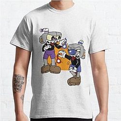 Cuphead T-Shirts - Cuphead Funny Show Classic T-shirt [ID12452]