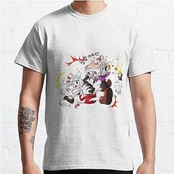 カップヘッドTシャツ - カップヘッドカップヘッドショークラシックTシャツ [ID12451]