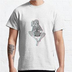 Sally Face T-Shirts - Sally Face (red/blue) Classic T-Shirt RB0106 [ID7926]