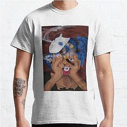 Sally Face T-Shirts - Sally Face Unmasked  Classic T-Shirt RB0106 [ID7930]