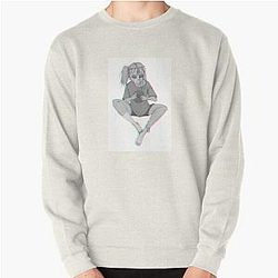 Sally Face Sweatshirts - Sally Face (red/blue) Pullover Sweatshirt RB0106 [ID8243]