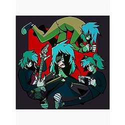 Sally Face Posters - Sally Face Round Sticker Poster RB0106 [ID8524]