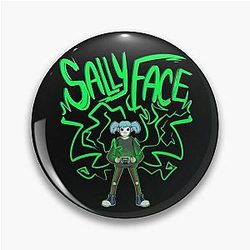 Sally Face Pins - Sally Face Super GearBoy graphic Pin RB0106 [ID8658]