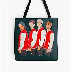 Sam and Colby Jake and Corey Trap House Boys47 All Over Print Tote Bag RB3008
