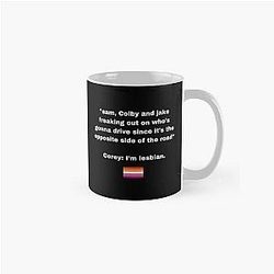 Corey scherer in Sam and colby Classic Mug RB3008