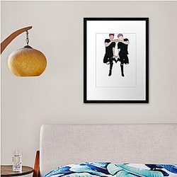 Sam And Colby  Framed print Premium Merch Store