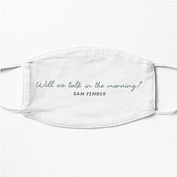 Will we talk  Sam Fender Flat Mask RB1412