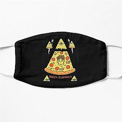 New Sam Fender   Sam Pizza Illuminati Apparel For Fans  Flat Mask RB1412