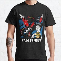 New Sam Fender   HYPERSONIC Apparel For Fans Classic T Shirt RB1412