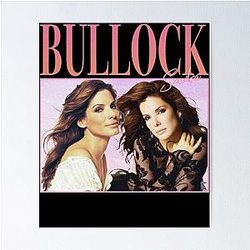 90's Retro Sandra Bullock Classic Poster