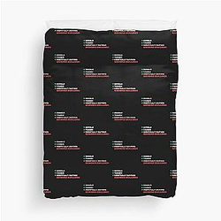 Mentally Dating Sandra Bullock White Duvet Cover