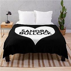 Sandra Bullock Throw Blanket