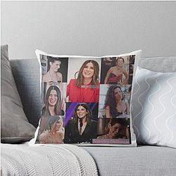 Sandra Bullock Throw Pillow