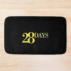 Sandra Bullock 28 Days Yellow Summer Bath Mat