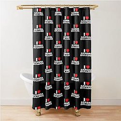 I Love Sandra Bullock White Shower Curtain