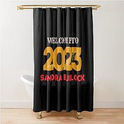 Welcome to Sandra Bullock 2023 Shower Curtain