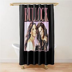 90's Retro style Sandra Bullock Classic Shower Curtain