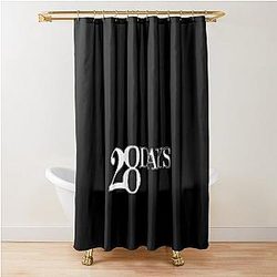 Sandra Bullock 28 Days White Shower Curtain