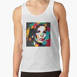 Sandra Bullock Art Tank Top