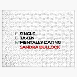 Mentally Dating Sandra Bullock Puzzle