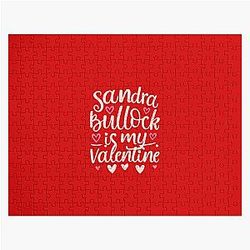Sandra Bullock Is My Valentine Jigsaw Puzzle