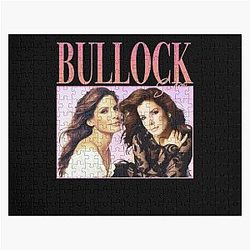 90s Retro style Sandra Bullock Classic Jigsaw Puzzle