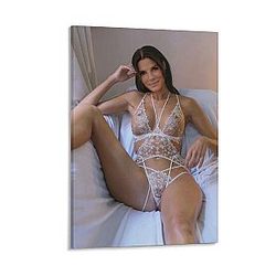 Homei Sandra Bullock Sexy Star Poster Picture Canvas Posters Artworks Gift Idea Room Aesthetic 08x12inch(20x30cm)