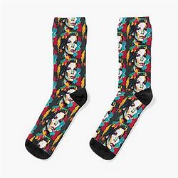 Sandra Bullock Art Socks
