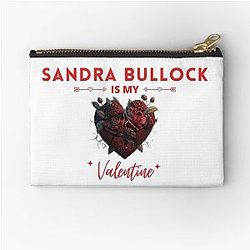 Sandra Bullock Valentine Zipper Pouch