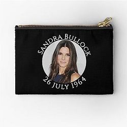 Sandra Bullock 26 July 1964 Zipper Pouch