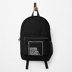 Sandra Bullock Is My One Valentine Backpack