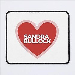 I Heart Sandra Bullock Mousepad