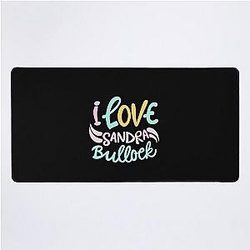 I Love Sandra Bullock Desk Mat