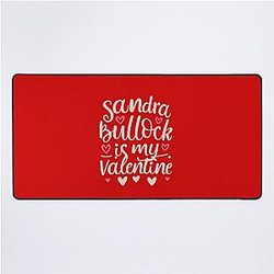 Sandra Bullock Valentine Desk Mat