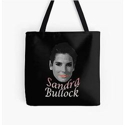 Sandra Bullock Fan Art Tote Bag