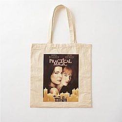 Practical Magic 90s Movie Poster Sandra Bullock Nicole Kidman Cotton Tote Bag