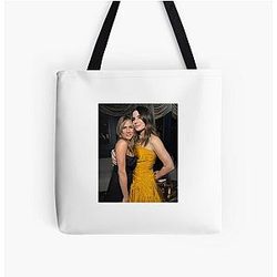 Sandra Bullock and Jennifer Aniston All Over Print Tote Bag