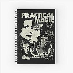 Practical Magic Sandra Bullock Nicole Kidman Halloween Spiral Notebook