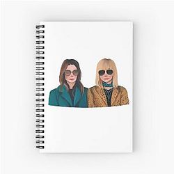 Sandra Bullock and Cate Blanchett Spiral Notebook